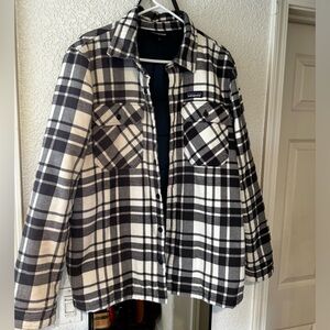 Patagonia “Fjord” insulated flannel shirt